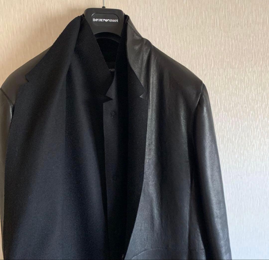 ⭐︎tk⭐︎エンポリオアルマーニ レザーコート