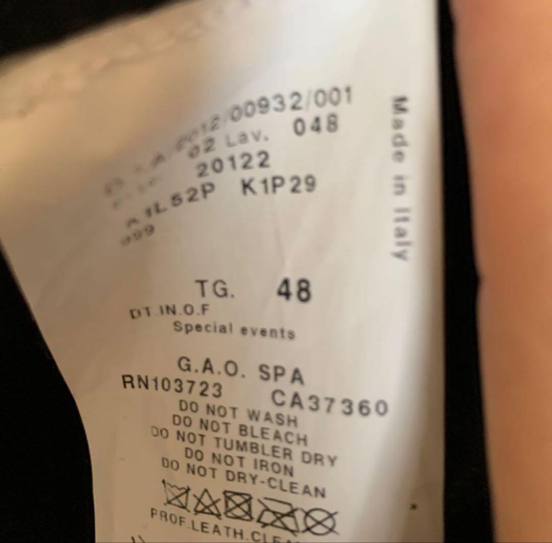 ⭐︎tk⭐︎エンポリオアルマーニ レザーコート