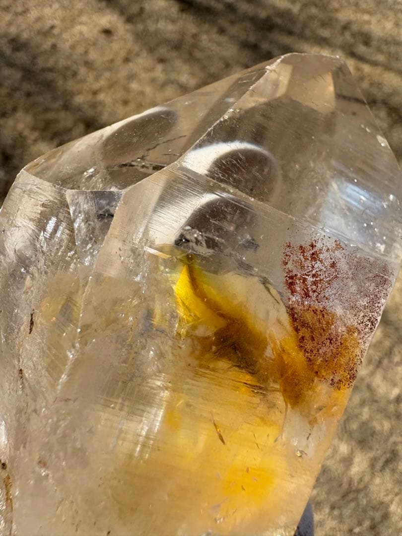 【匿名発送】マニカラン産リモナイトインクォーツ