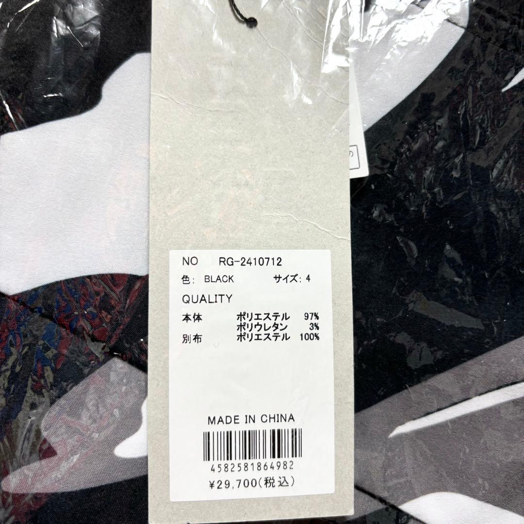 新品 ラッセルノ ゴルフ コンバット ポケット ロングパンツ ブラックカモ M4