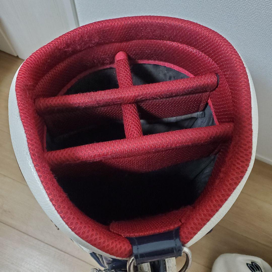 PSYCHO BUNNY サイコバニー キャディバッグ ホワイト