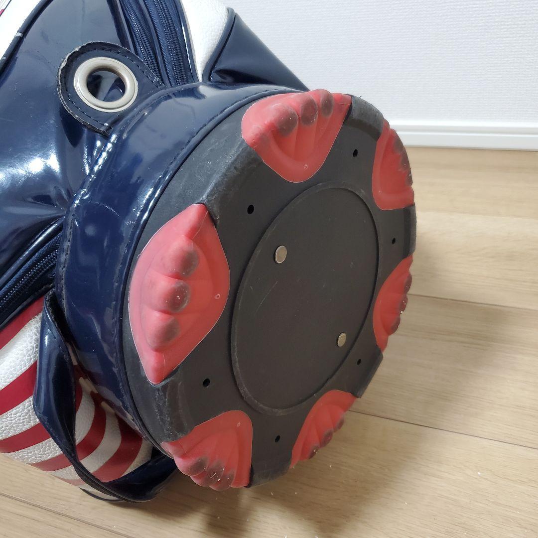 PSYCHO BUNNY サイコバニー キャディバッグ ホワイト