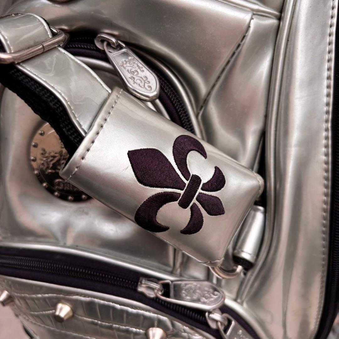 希少　限定100本　ダンスウィズドラゴン　キャディバック　シルバー　ゴルフ