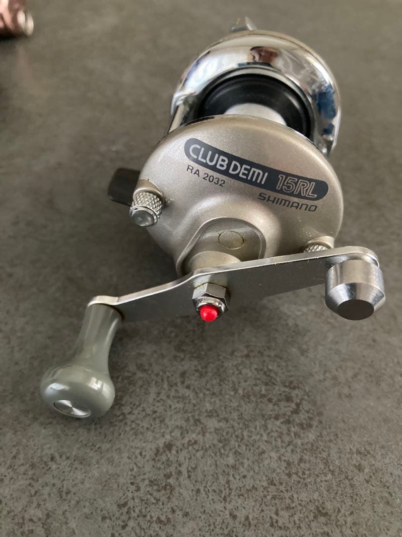 チヌ　イカダ竿　3本　リールセット