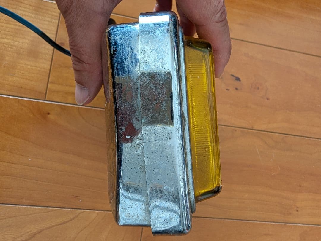 【昭和レトロ】マーシャル　850GT イエローフォグ　MARCHAL