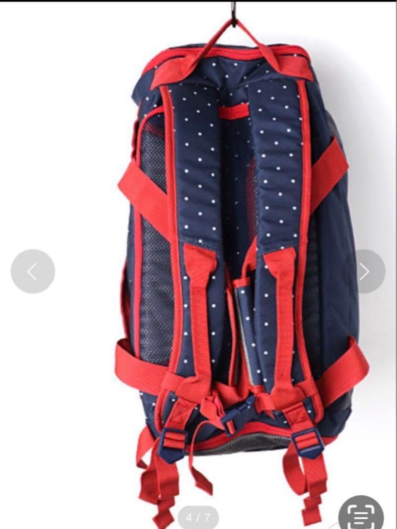 PUMA 3wayバッグ ネイビー/レッド