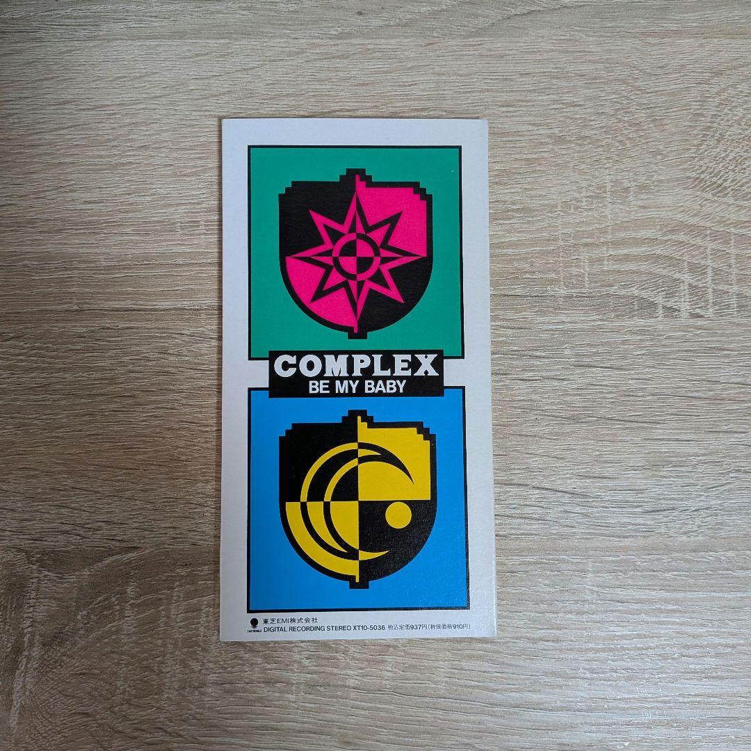 COMPLEX 帯付アルバムCD 3枚 シングルCD2枚セット