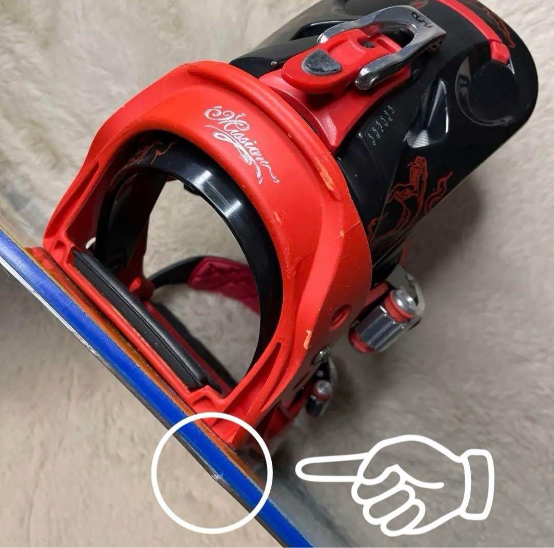 スノーボードK2×MEPPELIN MINI137cm×BURTONビンディング