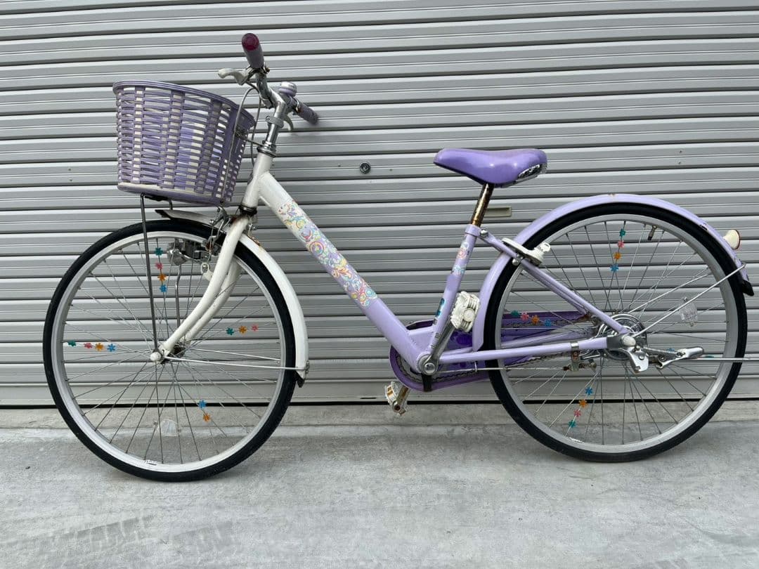 お引き取り限定 ブリヂストン 24インチ エコパル シングルギア 手動式ライト