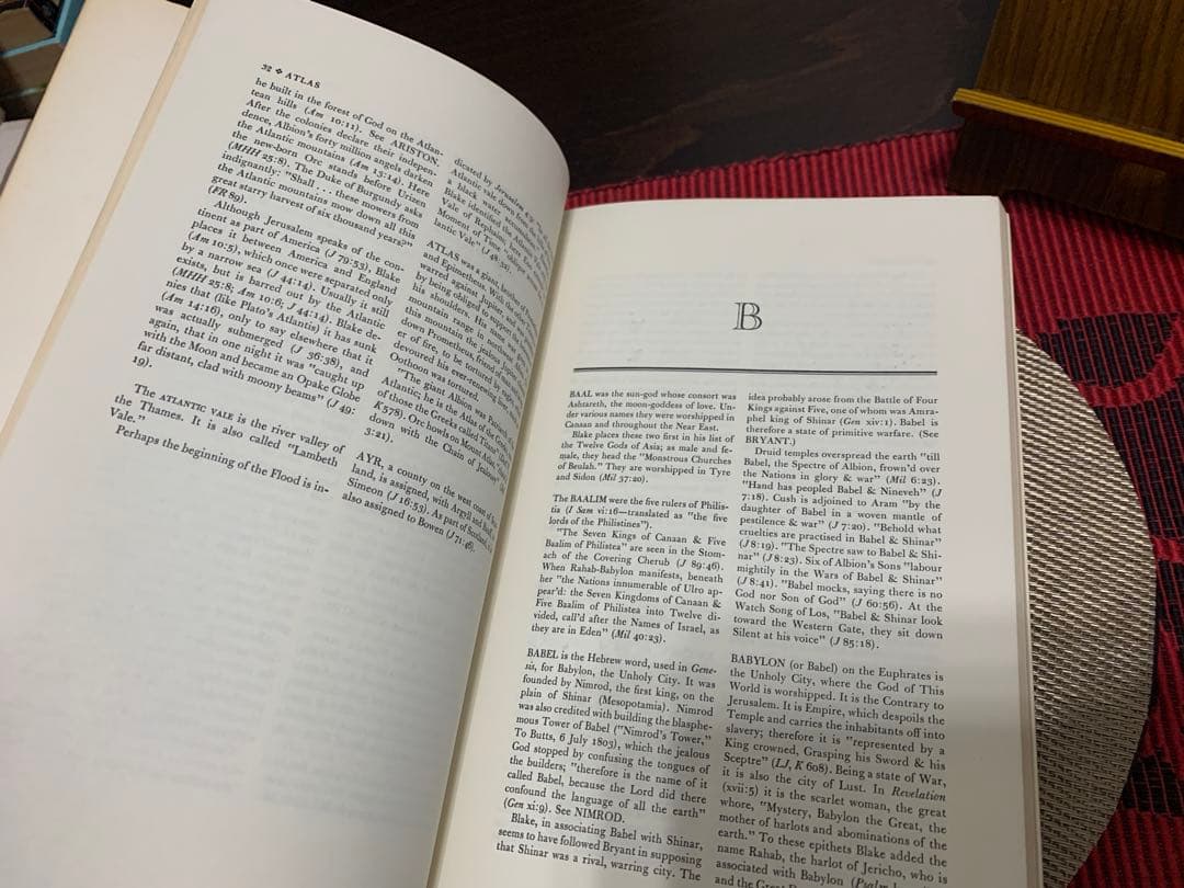 希少　A Blake Dictionary by S. Foster Damon