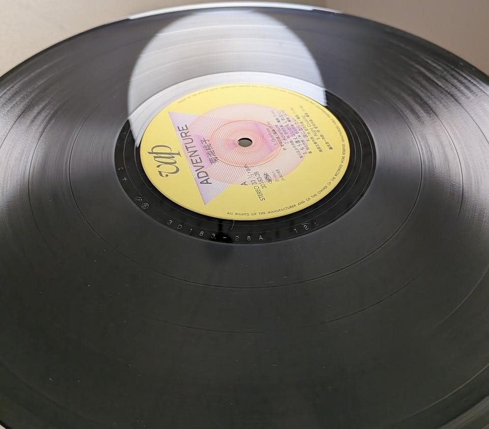 帯付オリジナルLP 菊池桃子 - Adventure アドベンチャー レコード