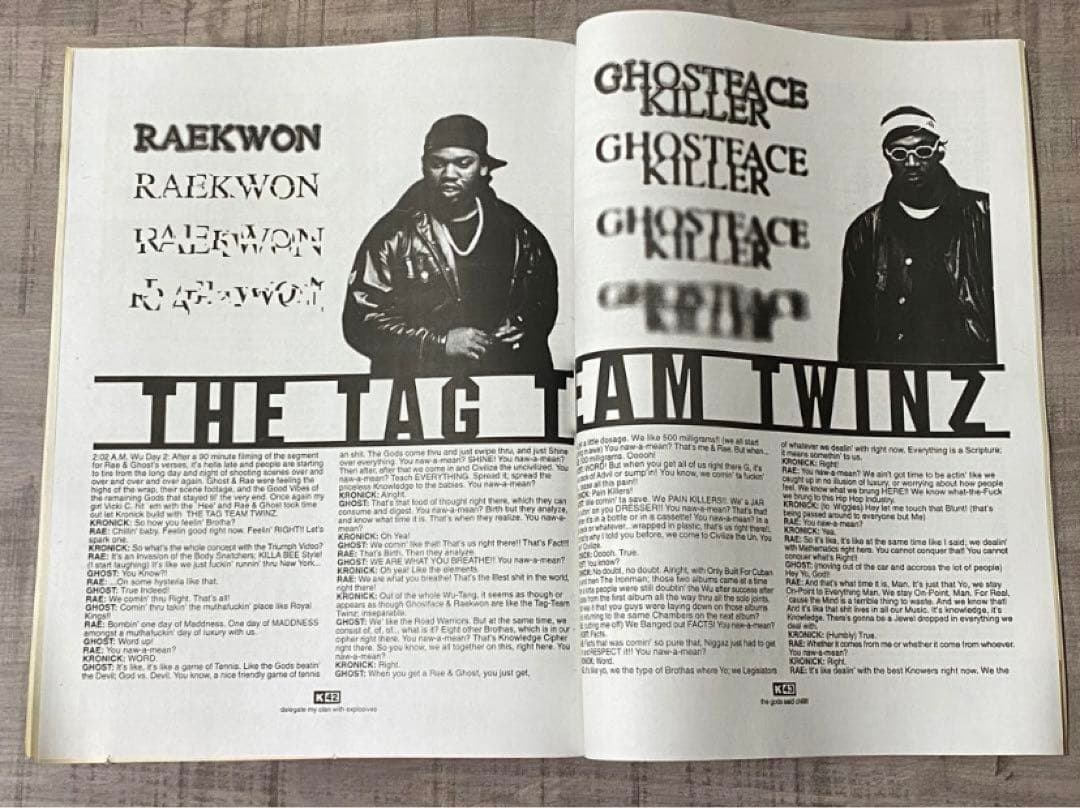 Wu-Tang Clan ウータンクラン Kronick HIPHOP