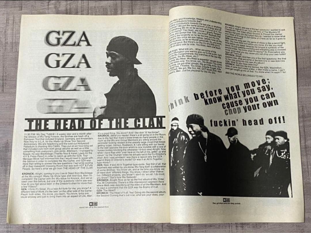 Wu-Tang Clan ウータンクラン Kronick HIPHOP