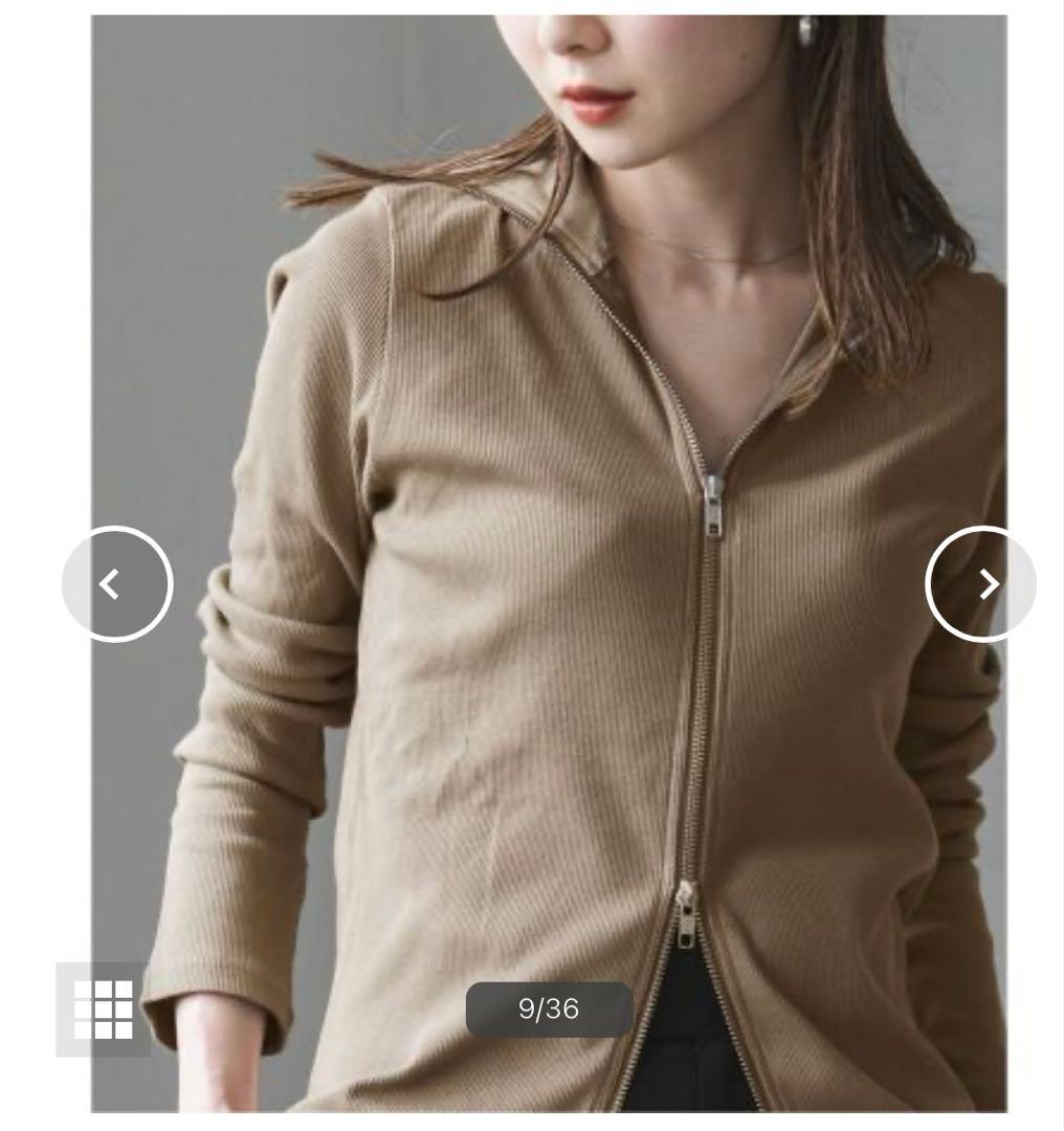 【新品タグ付き】ノーブル PROTAGONISTA ZIPロングスリーブ