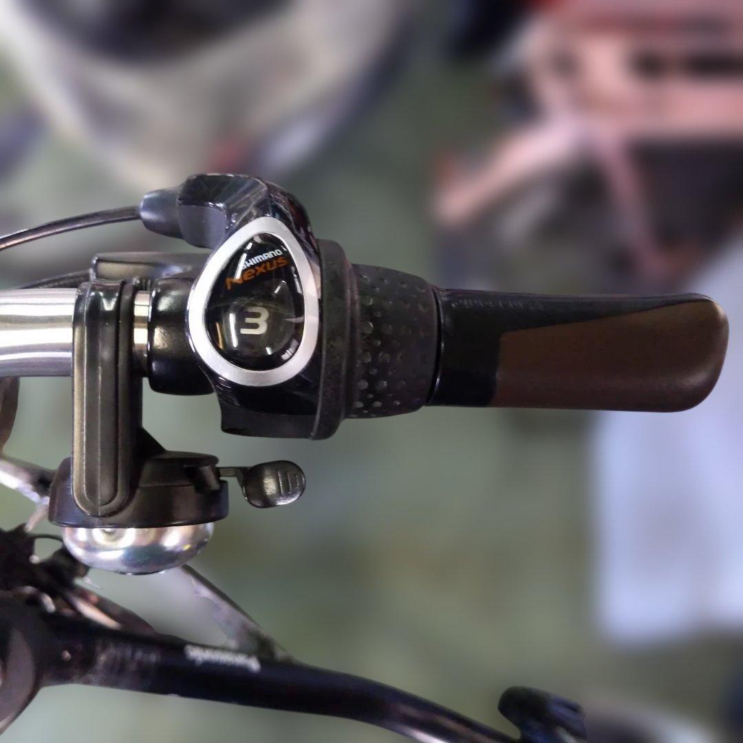 [878]送料無料 パナソニック電動自転車 ビビ・DX 充電器なし 12Ah！