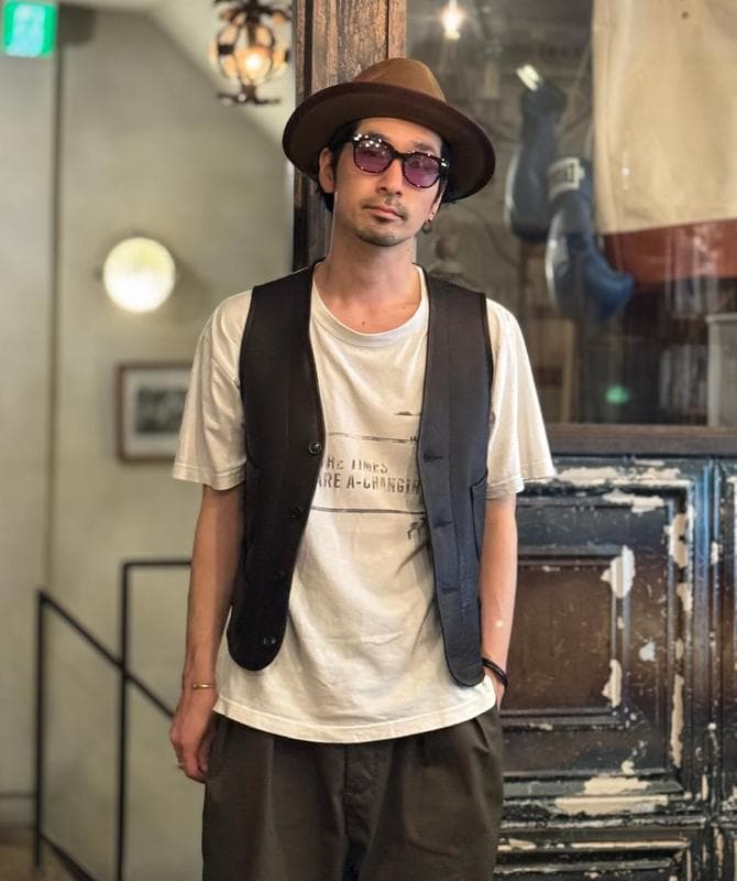 未使用　FINE CREEK　Jefferson Deer　鹿革　ディアスキン