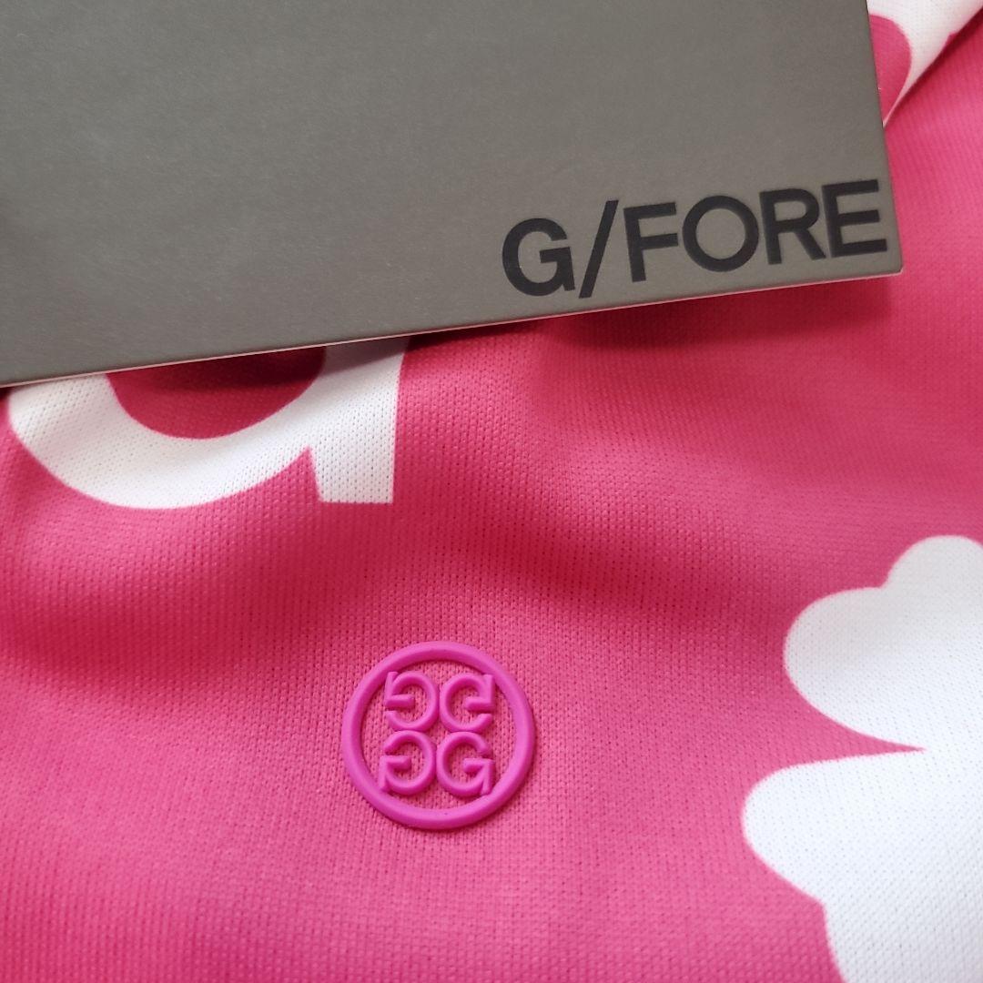 新品未使用タグ付き、G/FORE ピンク フルジップフーディ