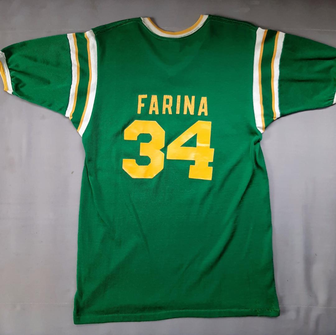 70s ビンテージ DURACK ナンバリング 両面プリント アスレチックT