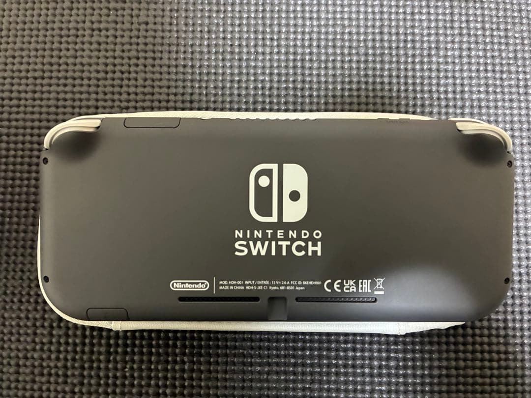 Nintendo Switch Lite グレー 本体　箱・純正ケース付き