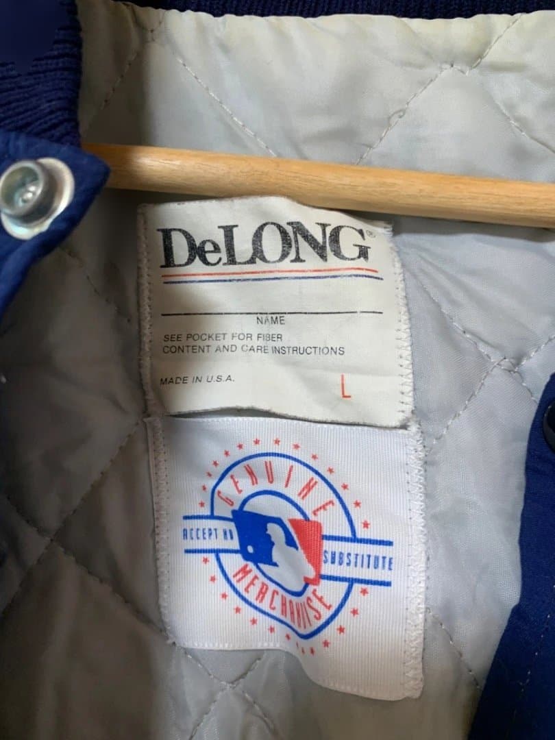 レア DeLONG オフィシャル ニューヨーク・ヤンキース ジャケット Lサイズ