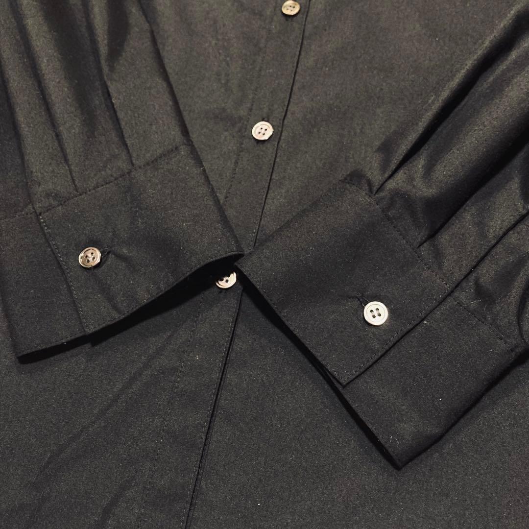 【美品】　ラウンジドレス　Loungedress フリルブラウス　バンドカラー