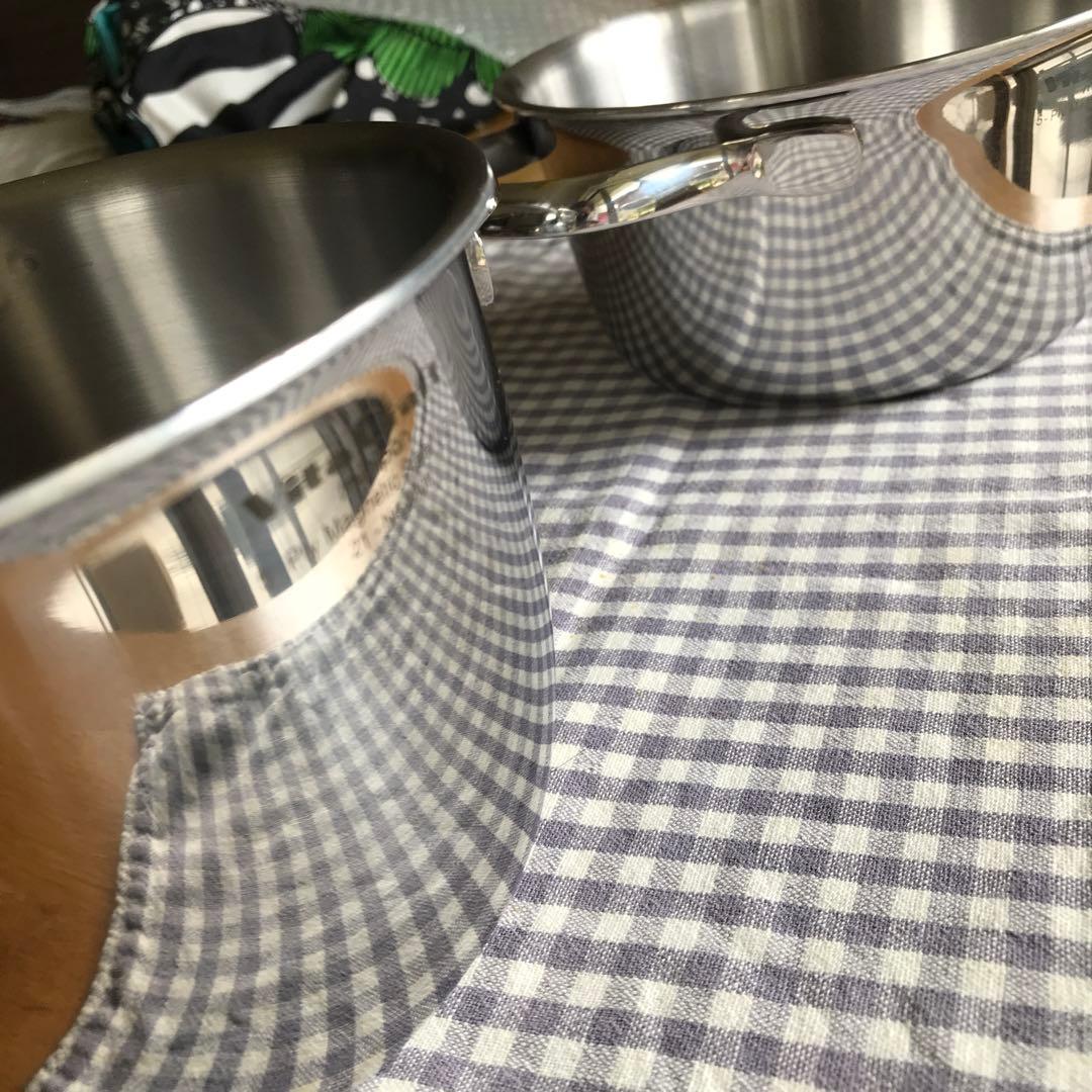 ビタクラフト　ミニパン　五層構造　両手鍋　2個　蓋は新品