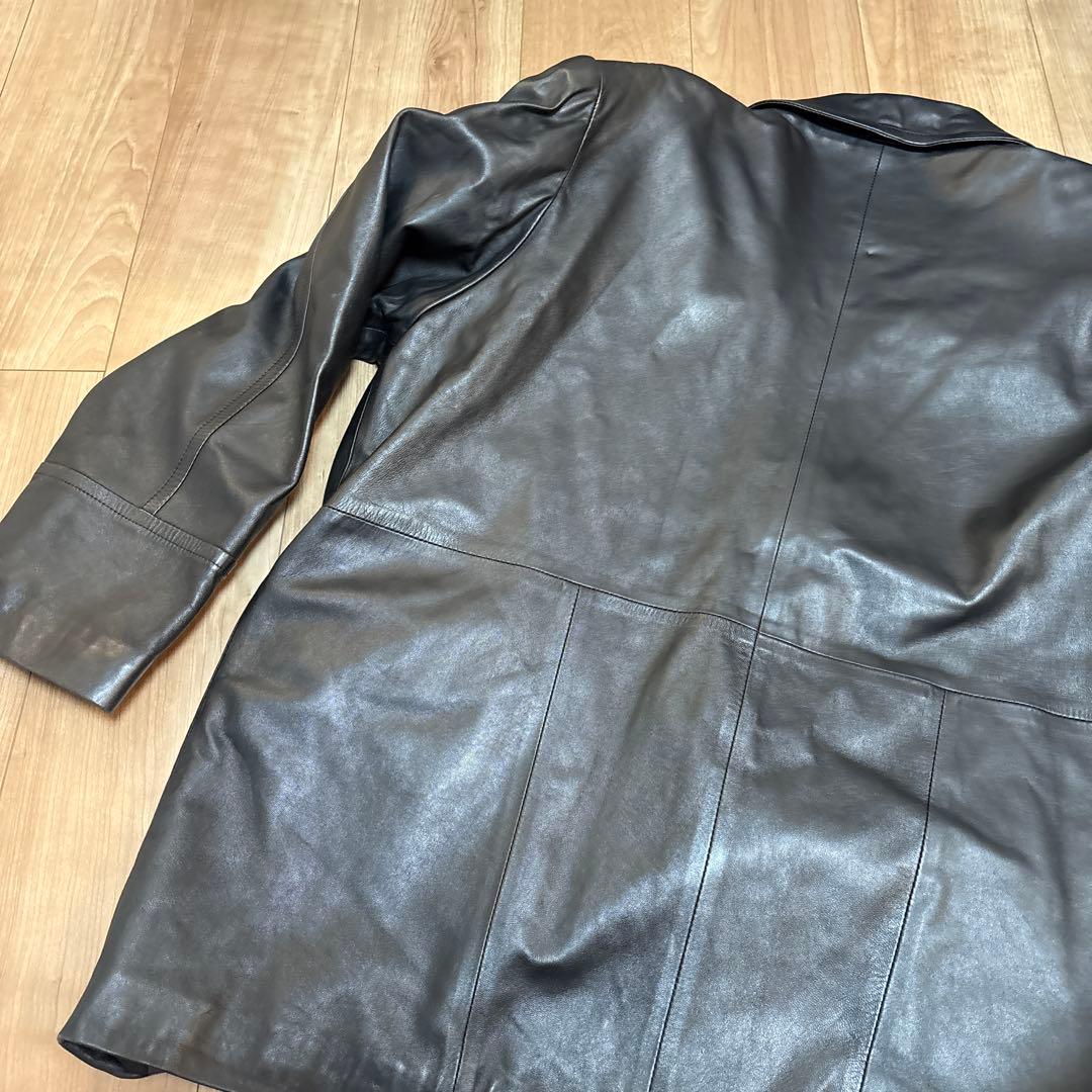 ピエールバルマン　羊革　ジャケット　Lサイズ