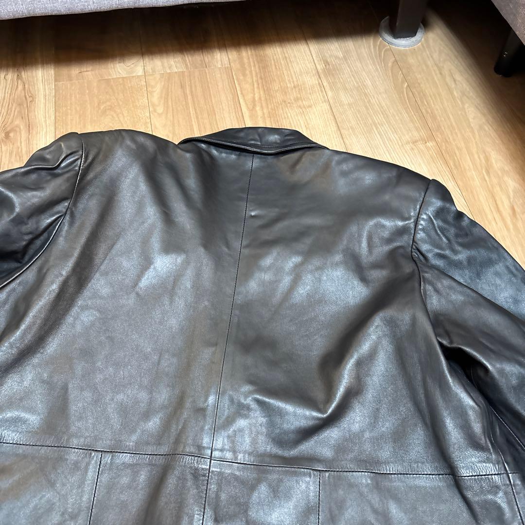 ピエールバルマン　羊革　ジャケット　Lサイズ