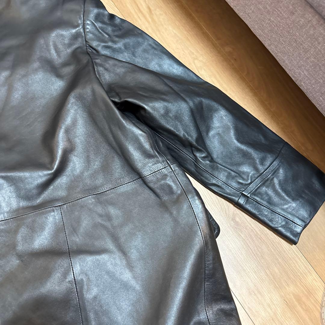 ピエールバルマン　羊革　ジャケット　Lサイズ