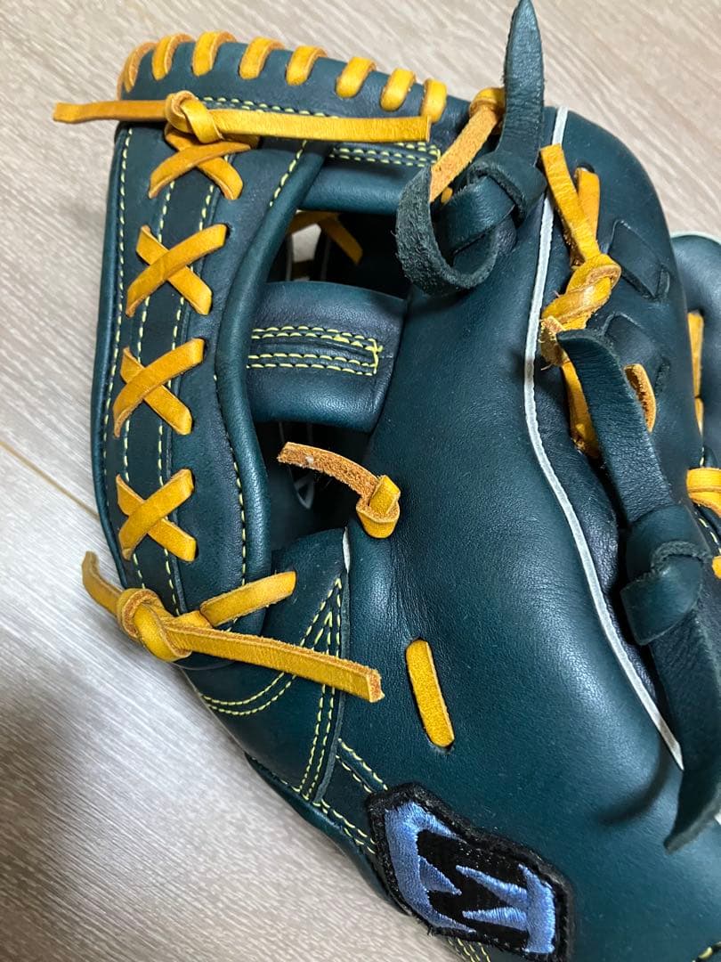 H*★様 【ほぼ新品】ミツワタイガー 軟式グローブ右投げMITSUWA TIGE