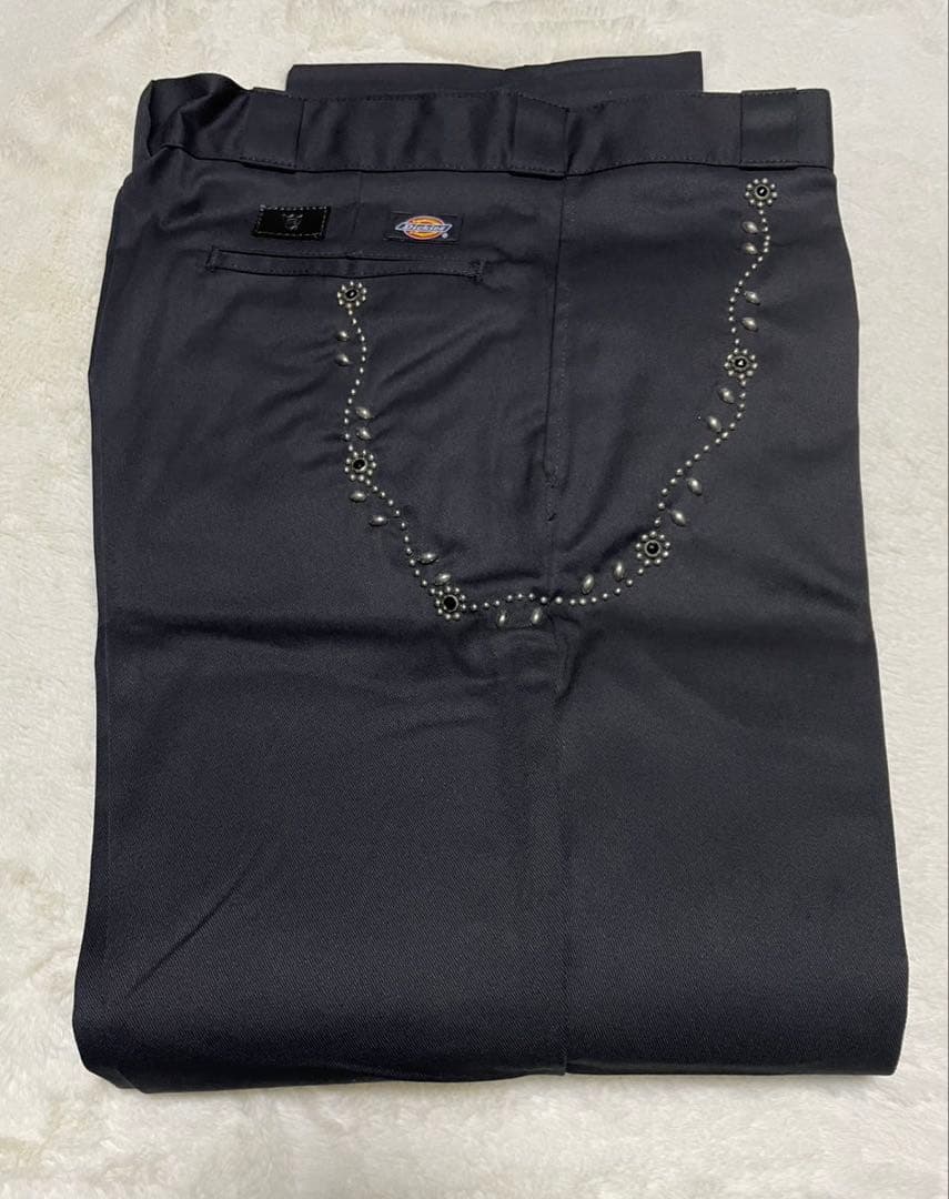 36 ブラック HTC ディッキーズ 874 ワークパンツ スタカリ キムタク着