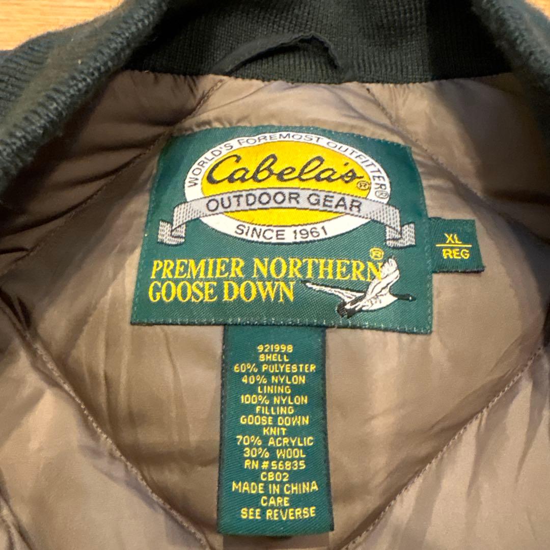 ゆ*う様 Cabela's 90-00sダイヤモンドキルティングダウンベストXL