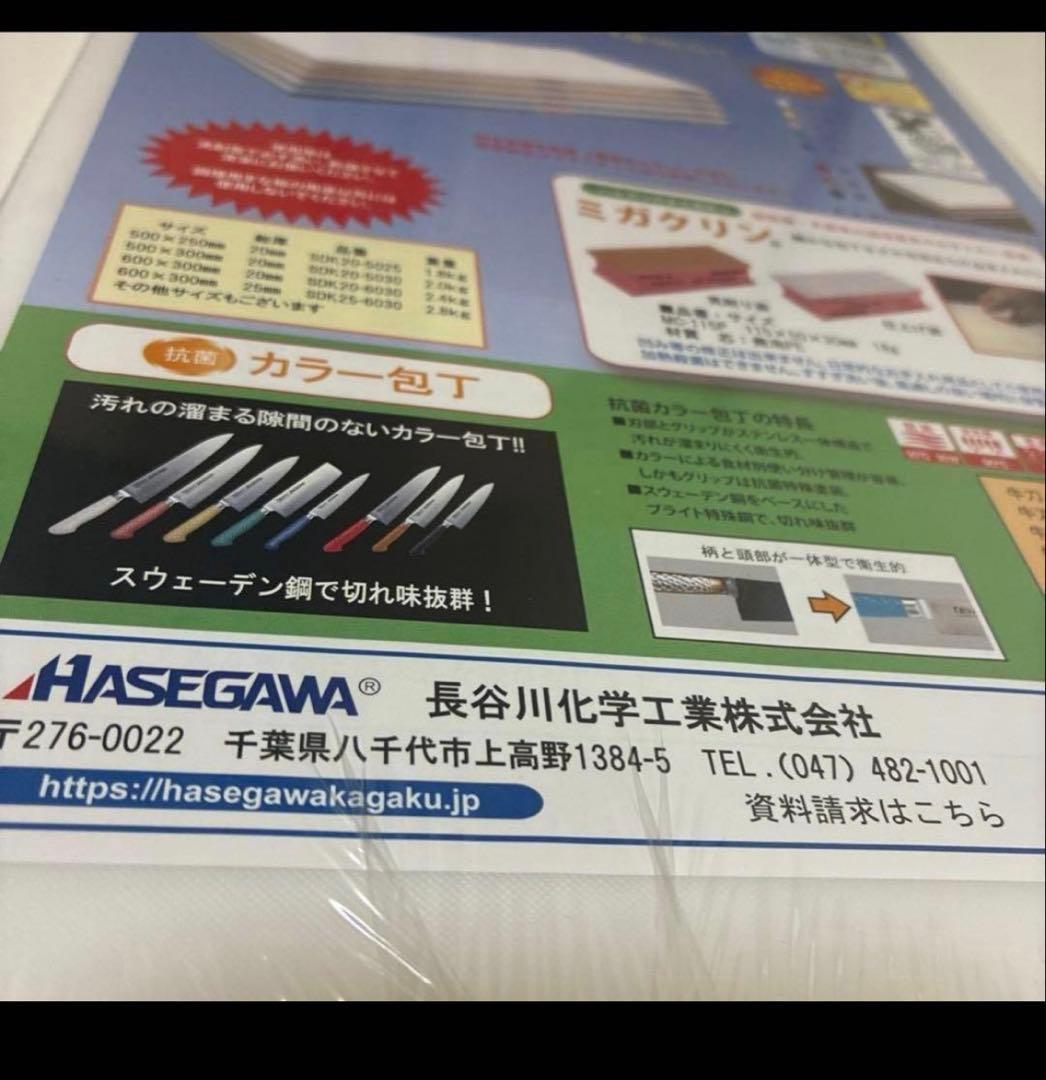 ハセガワ軽量まな板　品番　SDK20-4123　【未使用品】