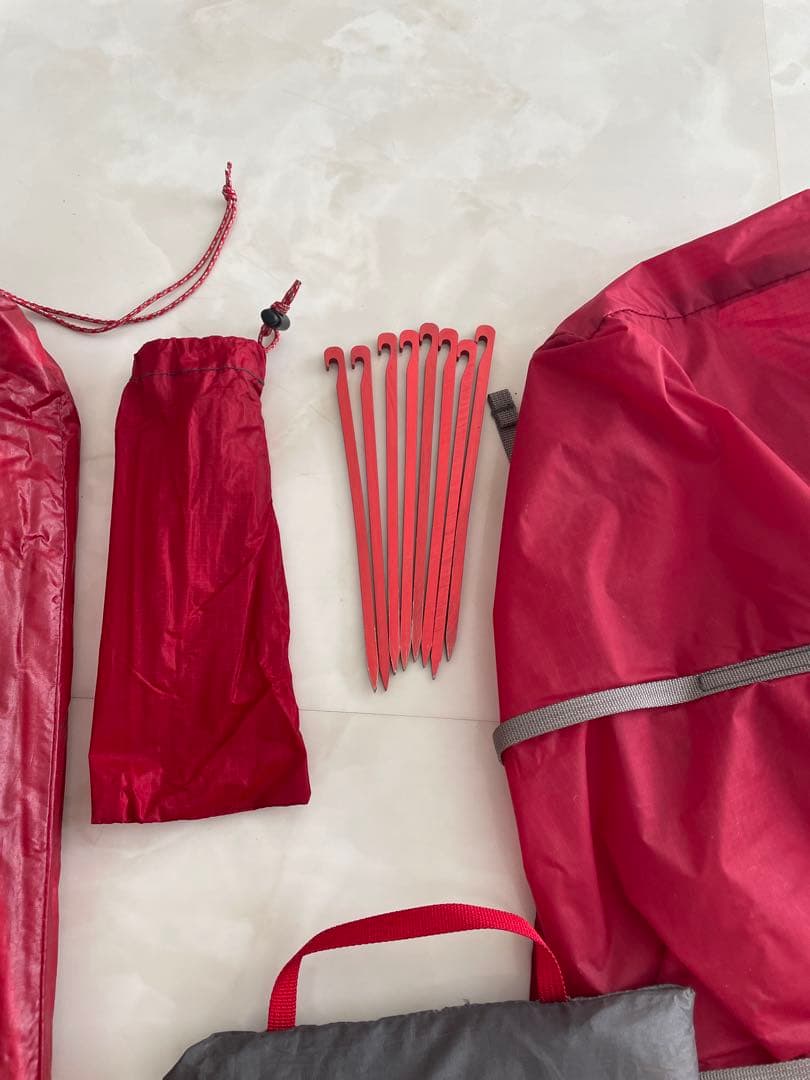 【中古】MSR HUBBA HUBBA ハバハバNX グランドシート付き