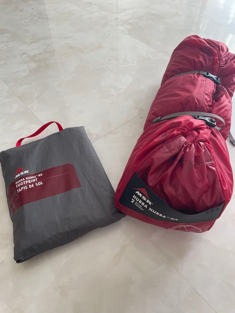 【中古】MSR HUBBA HUBBA ハバハバNX グランドシート付き