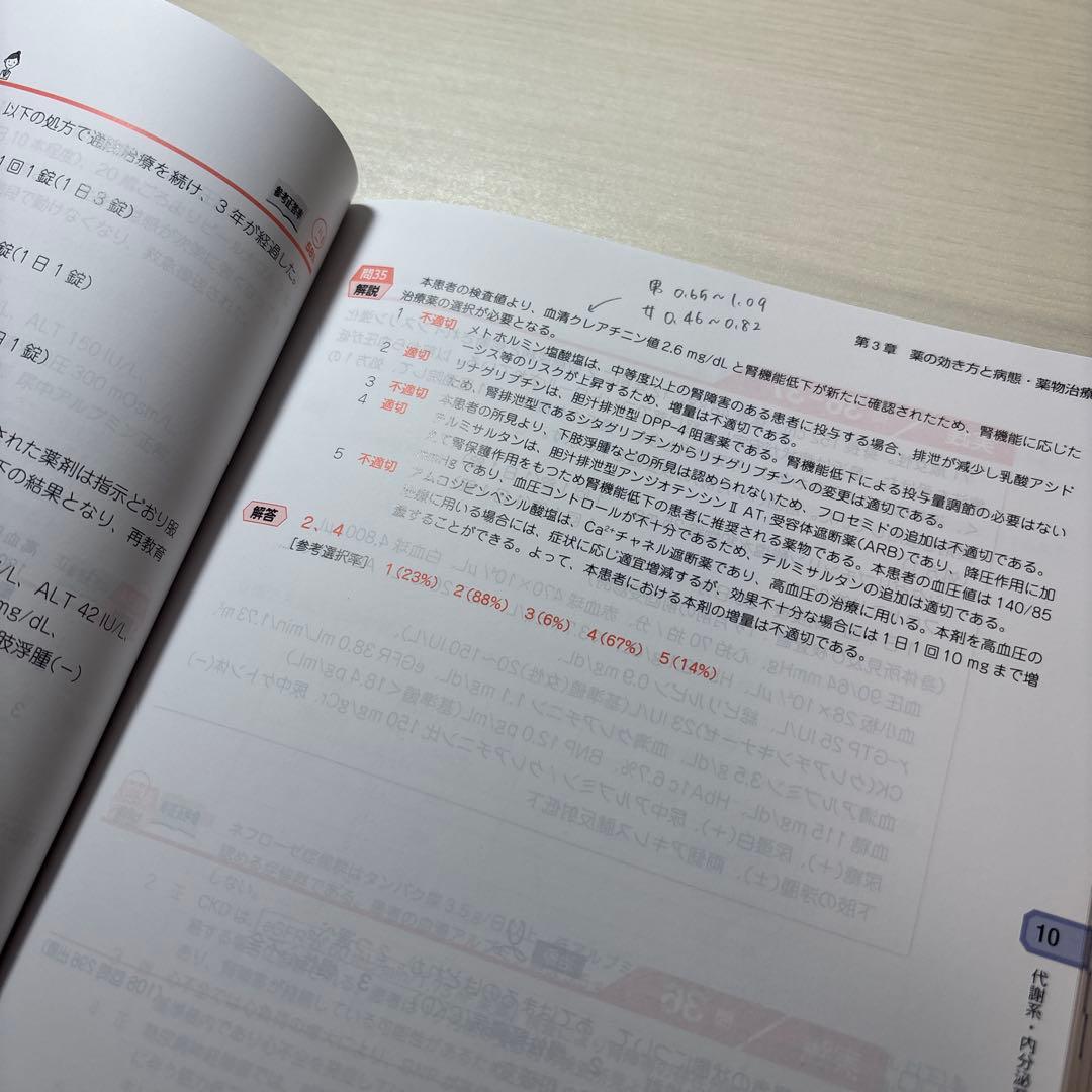 薬学ゼミナール第110回薬剤師国家試験対策参考書 青本青問全セット直前講習資料付