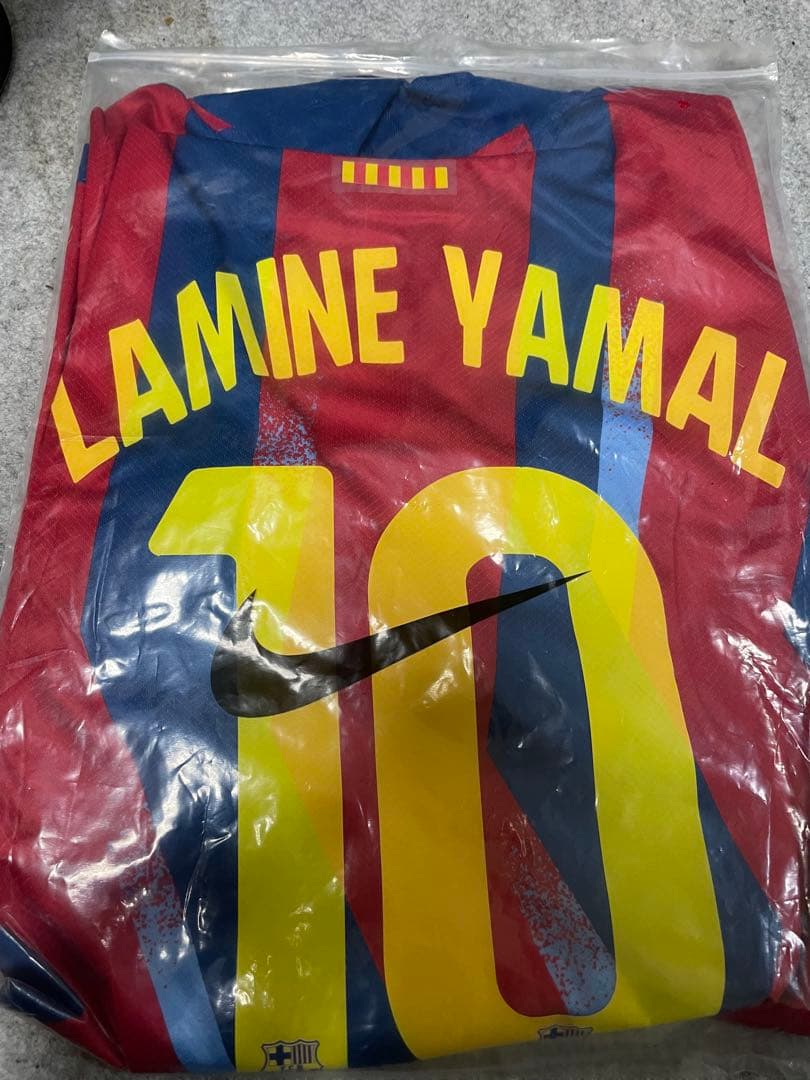 t*a様 FCバルセロナユニフォーム4th キット25-26 ヤマル