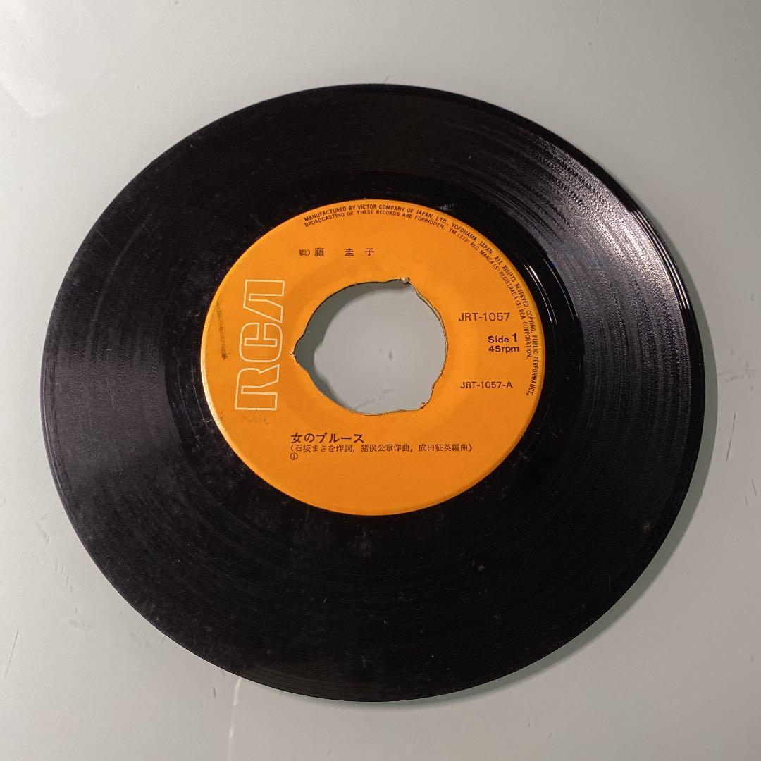 ☆希少☆ EP シングルレコード　女のブルース / 藤圭子
