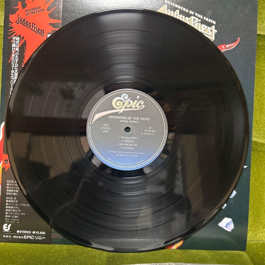 【美品】国内盤LP Judas Priest/ジューダス・プリースト 背徳の掟