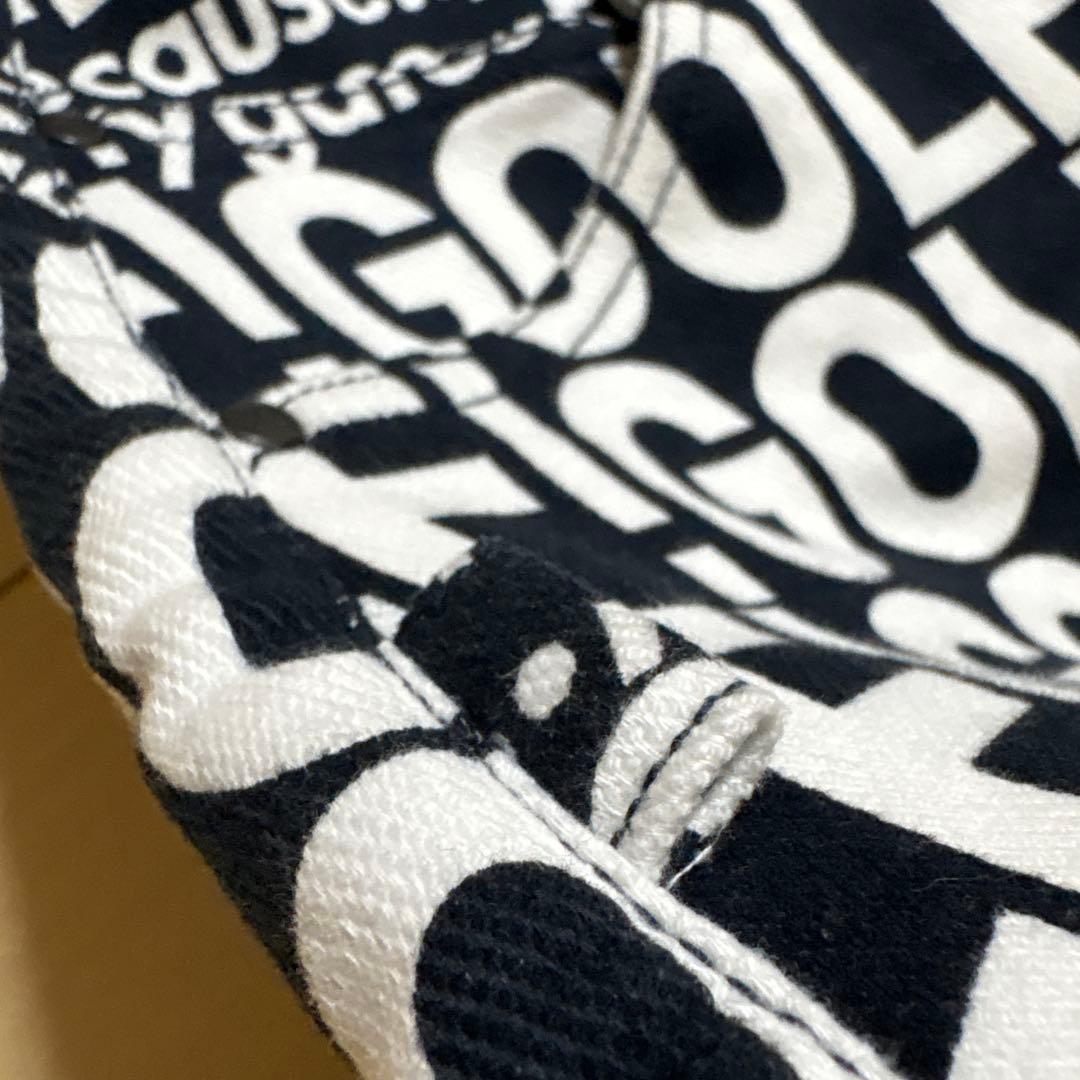 PEARLY GATES ロゴプリントスカート 黒✖️白　0 オマケ付き