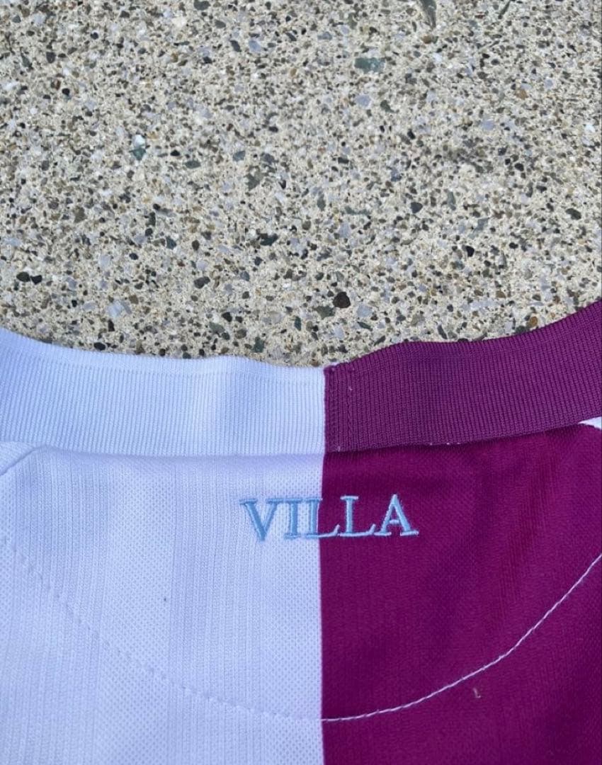 【超希少 美品】macron xアストンヴィラ アウェイユニフォーム XL