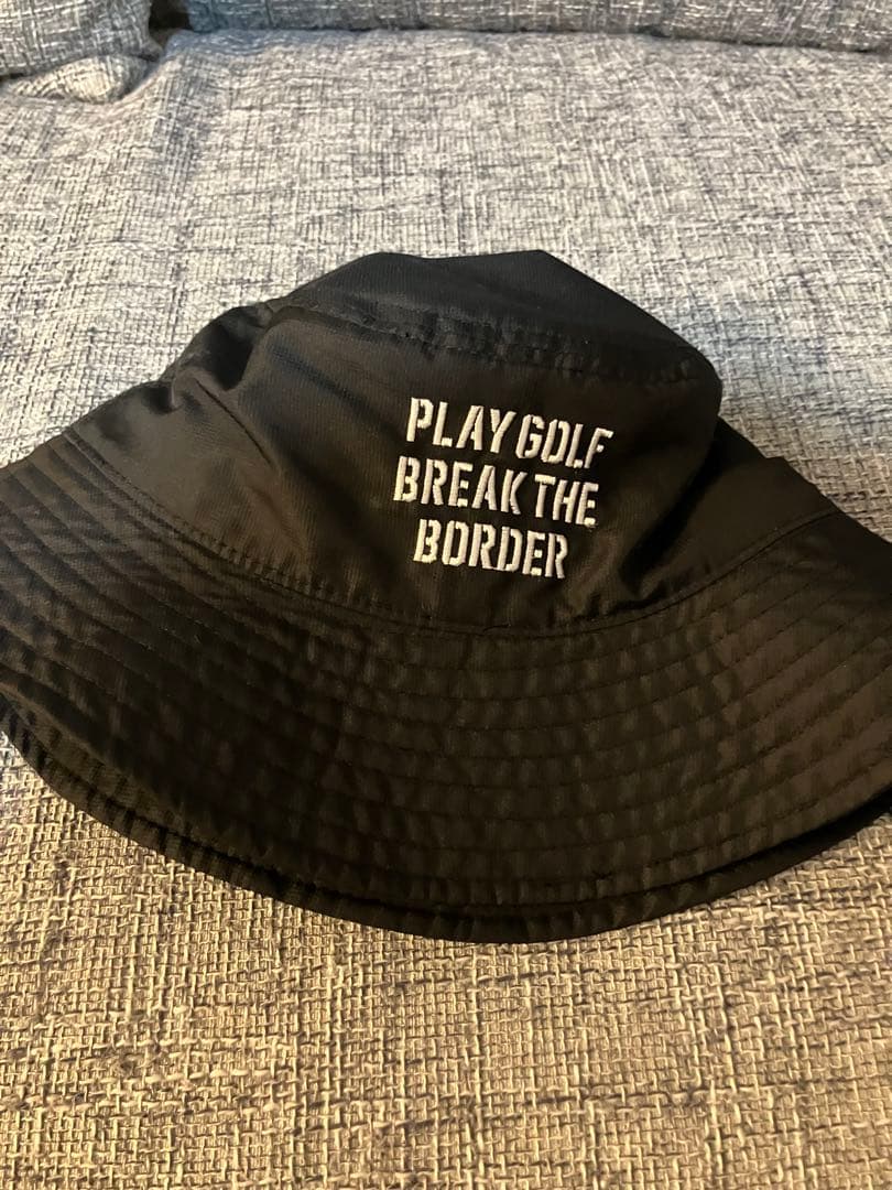 RUSSELLINO GOLFブラックハットS/Mラッセルノゴルフバケットハット