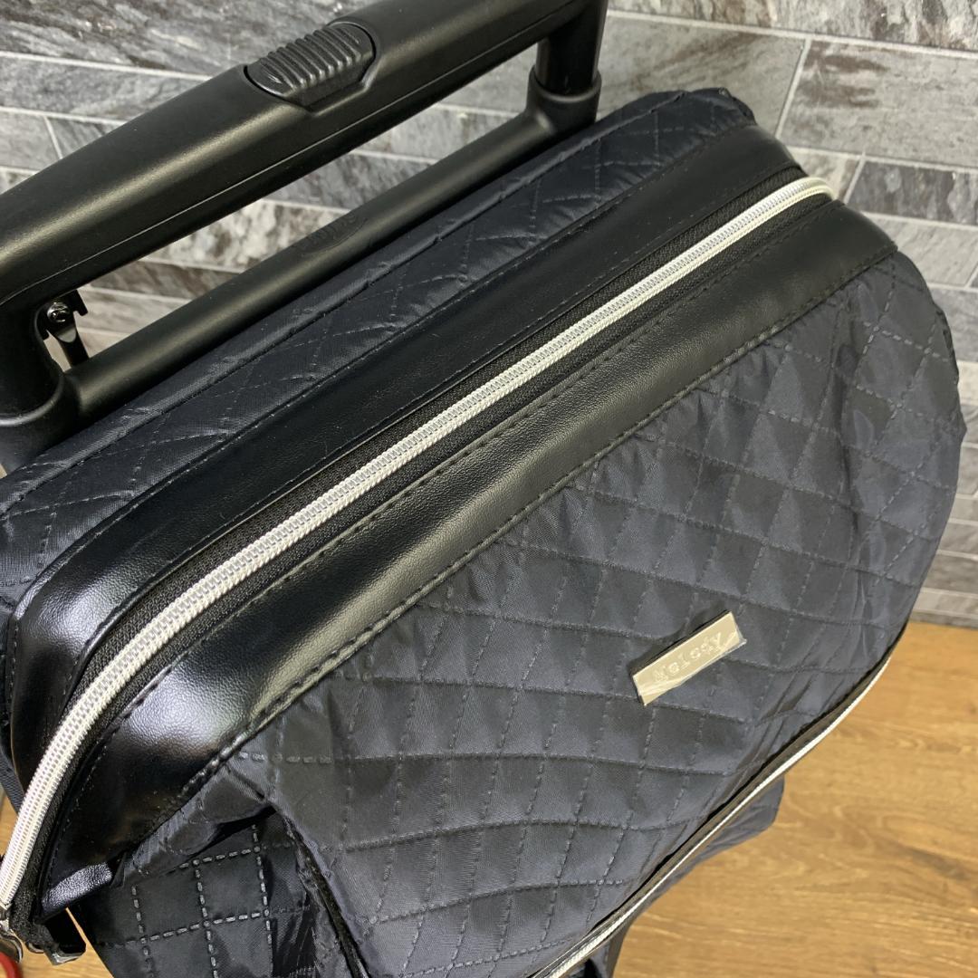 美品　島製作所　ショッピングカート メロディ スムーズグランデ　駐車ロック付き