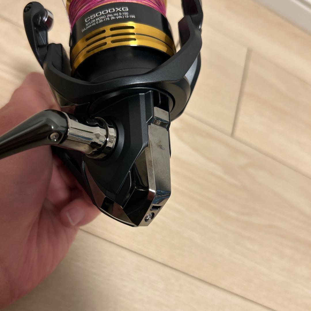 【未使用】シマノリール　22サハラ　C5000XG