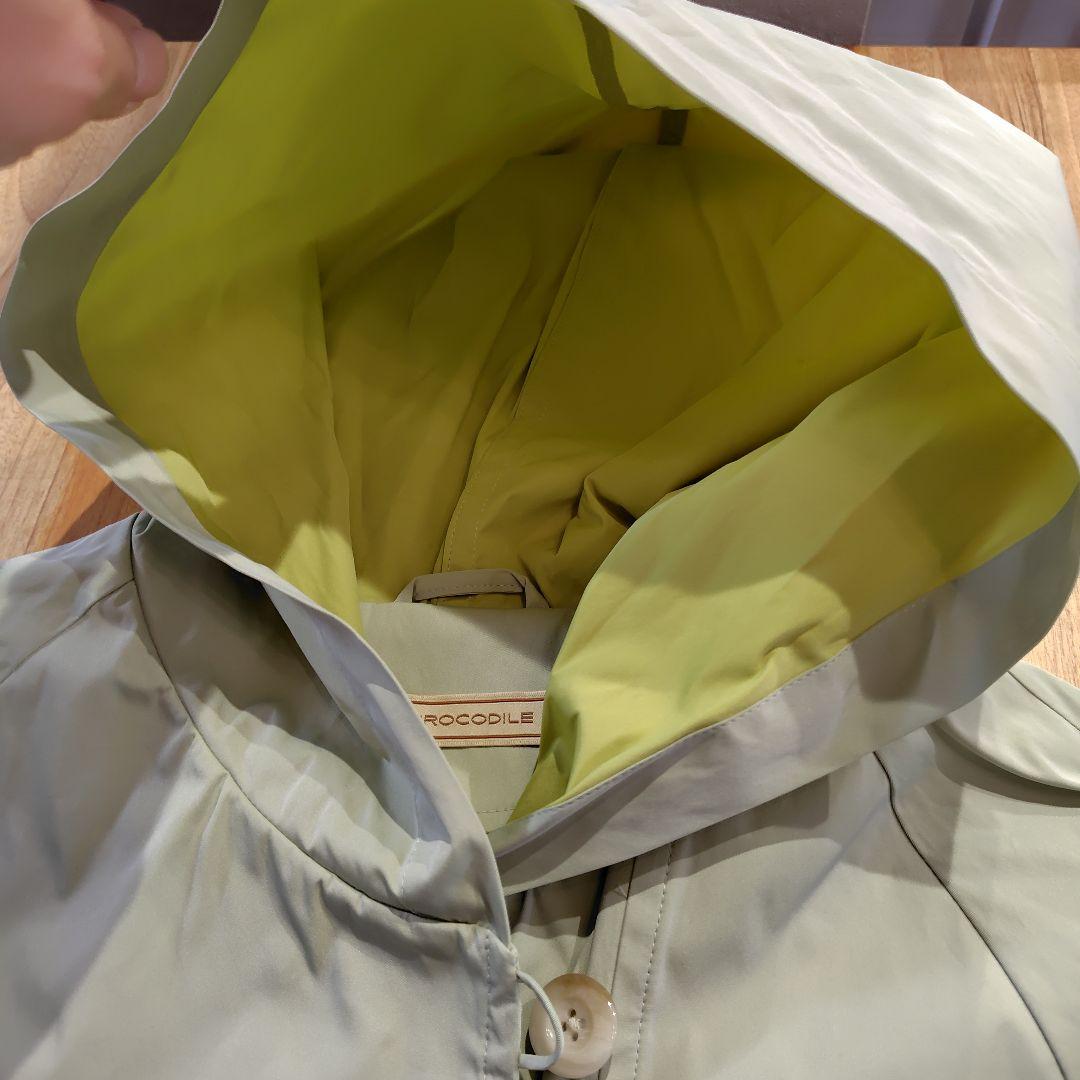 クロコダイル　メモリーバイカラーフーデットアウター