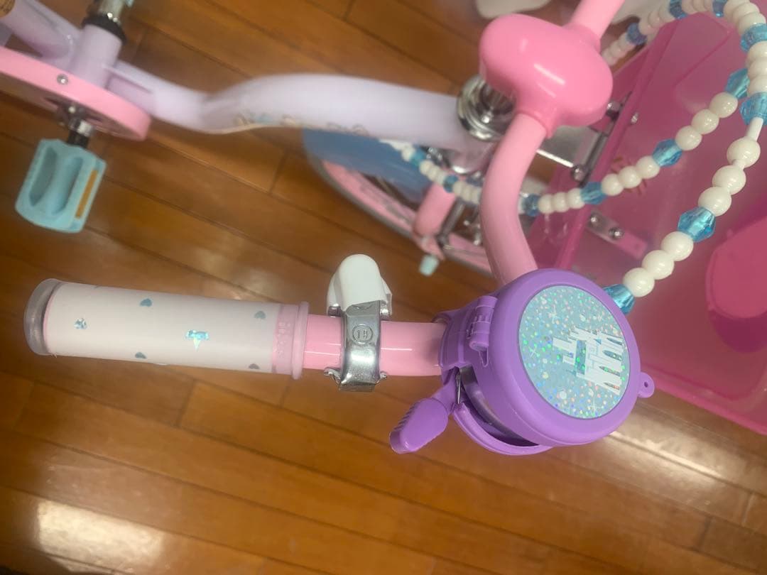 【引き取り限定】美品！ゆめラブ18型　新品ヘルメット、プロテクター