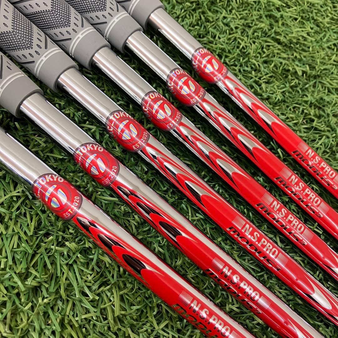 モーダス3 TOUR105 S グリップ付き #5-Pw 6本 USED美品