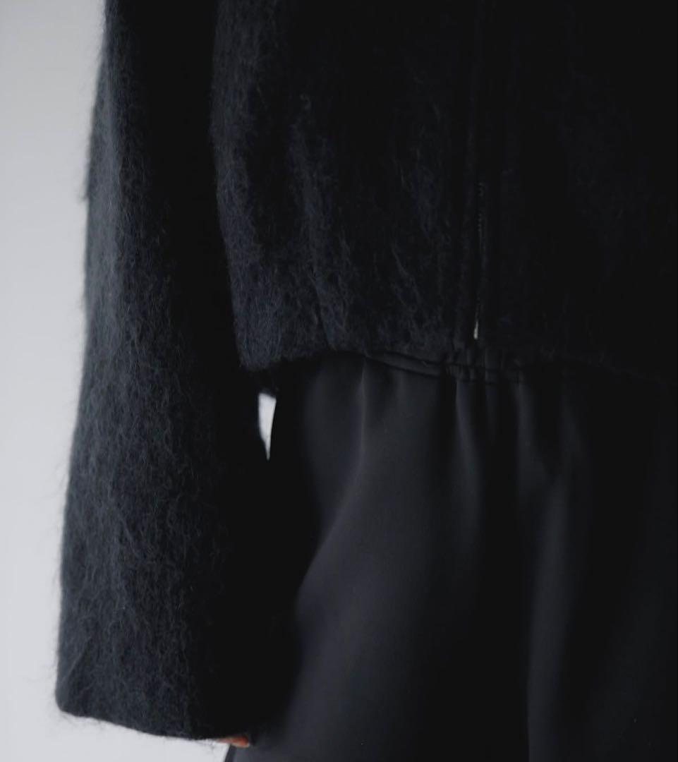【たぬきちさま専用】美品 完売ブラック JSELF ジゼルフ モヘアシャギー