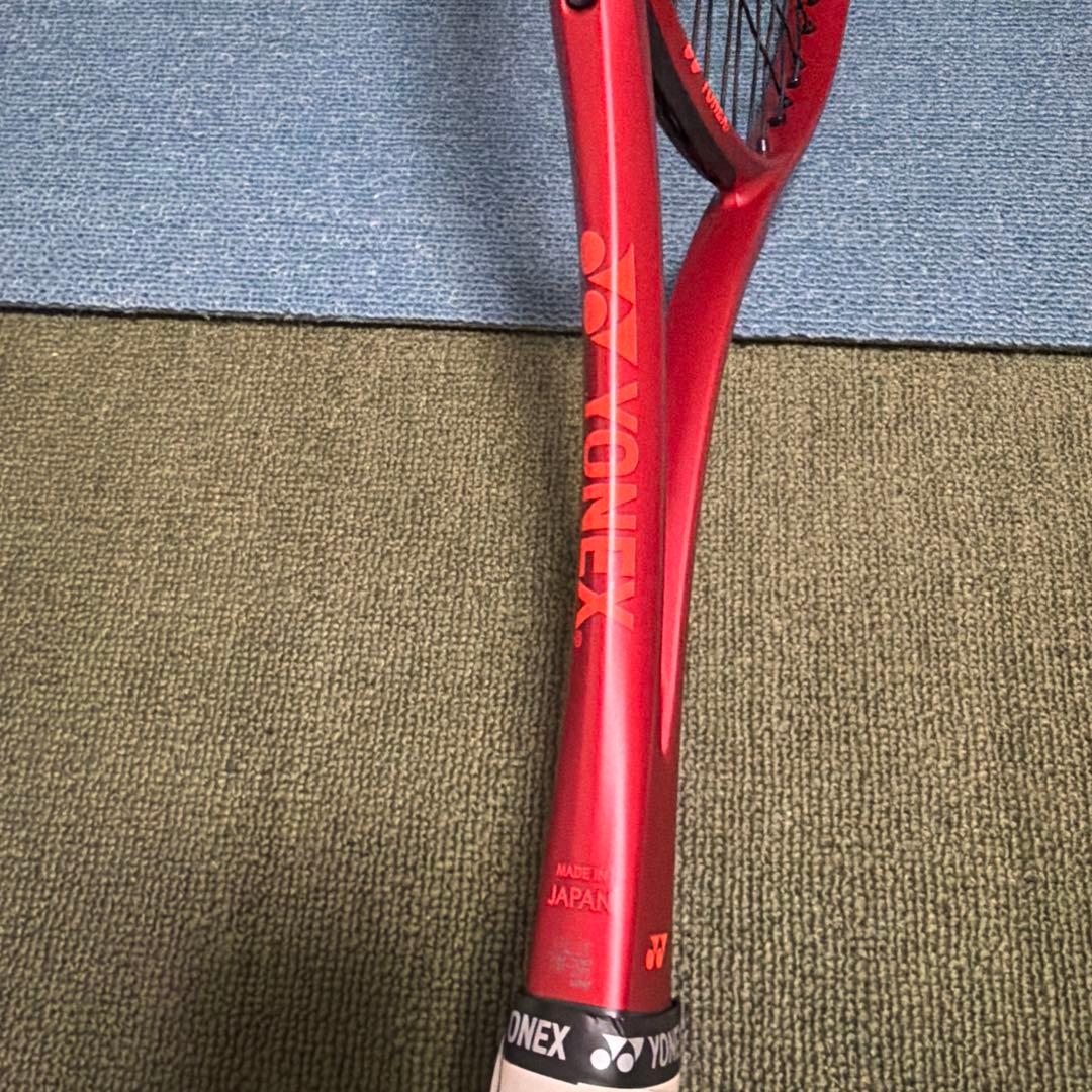 17番YONEX 軟式用ラケット レッド 日本製