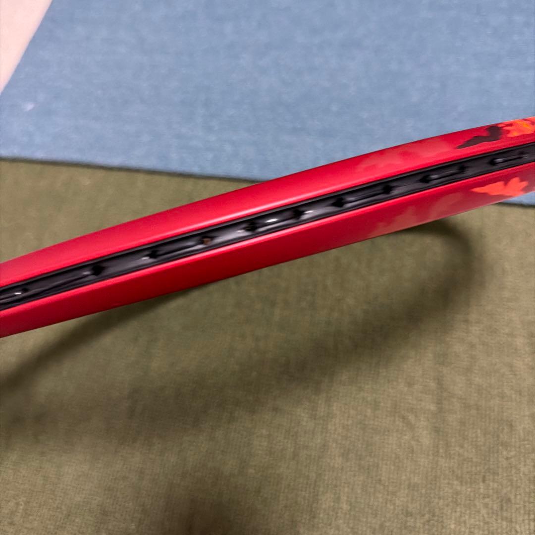 17番YONEX 軟式用ラケット レッド 日本製